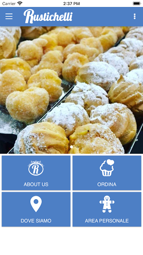 Android application Bar Rustichelli Delivery screenshort