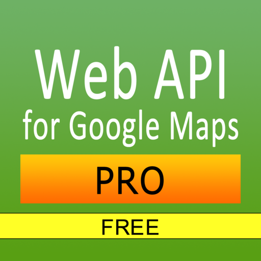 Web API for Google Maps Free  Icon