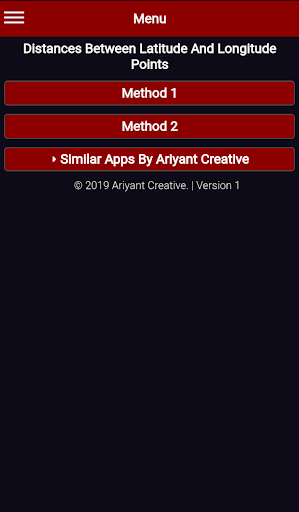 Android application Navigation Calculators PRO screenshort
