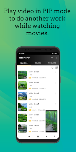 Beta Player - Video Player Screen 2