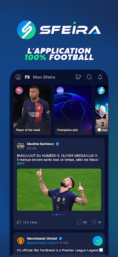 Android application Sfeira screenshort