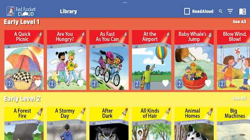 Android application Red Rocket Cloud screenshort