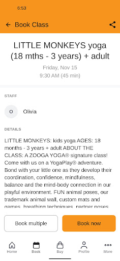 Zooga Yoga Culver City Screenshot 3 - AppWisp.com