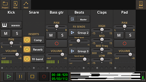 Audio Evolution Mobile TRIAL Screen 2