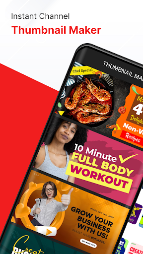 Android application Thumbnail Maker Design, Create screenshort