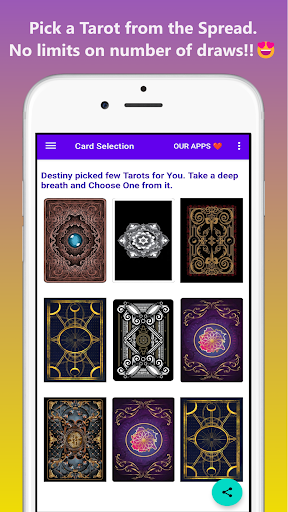 Daily Tarot Reading: Cards App Screen 3