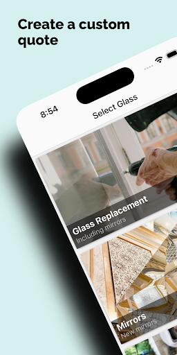 Android application Select Glass screenshort