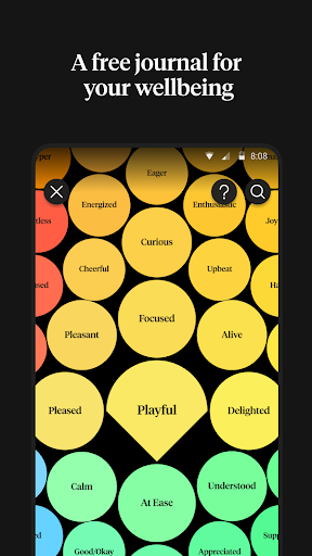 Android application How We Feel screenshort