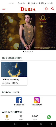 Android application DURJA screenshort