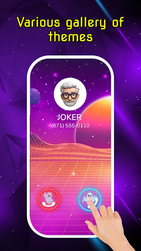 Color Call Screen: DIY Themes Screen 2
