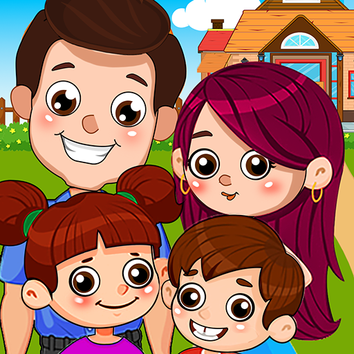 Mini town : home family game  Icon