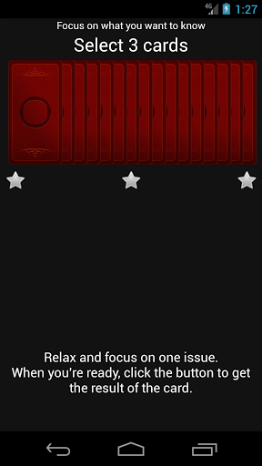 Tarot Reading Screen 3