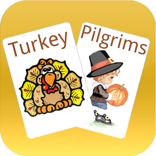 Ensemble De Cartes Flash Vectorielles De Thanksgiving. Jeu De