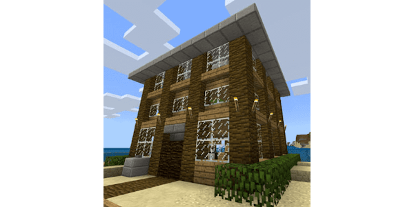 Casa pequeña moderna  Casas minecraft fáciles, Arquitectura minecraft,  Mansión de minecraft
