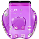 Purple Crystal Apple Mobile Theme icon