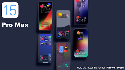 Imágen 2 iPhone 15 Pro Max for Launcher android