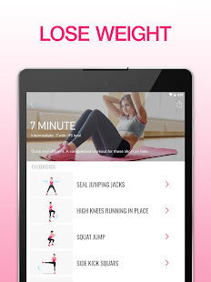 Workout for Women | Weight Loss Fitness App by 7M  Screenshots 7