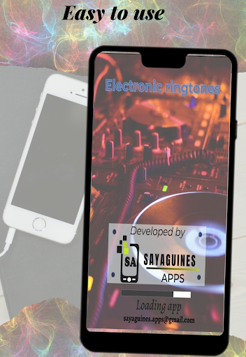 Android application Electronic music ringtones screenshort