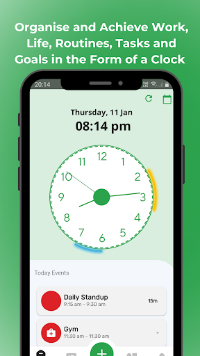Android application WatchMyDay: Routine Planner screenshort