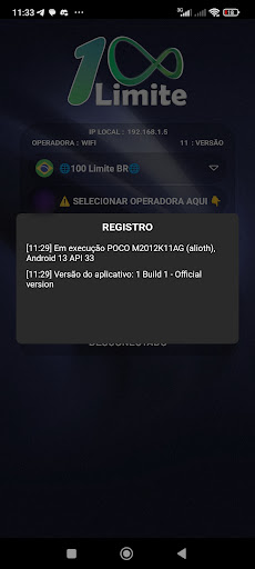 100 LIMITE Screen 2