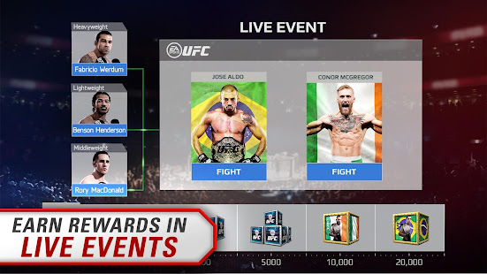 EA SPORTS UFC®‏ 1.9.3786573 APK + Mod (Unlimited money) إلى عن على ذكري المظهر