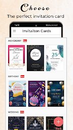 Invitation Card Maker & Ecards