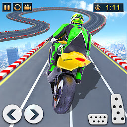 Imagem do ícone Mega Rampa moto acrobacia jogo