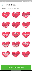 Stickers de Amor WASticker