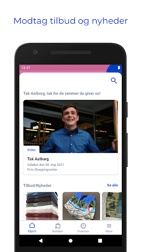 Android application Friis Shoppingcenter screenshort
