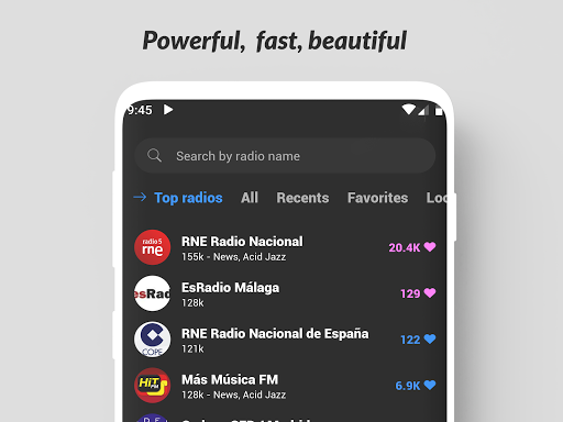 Live Spanish FM Radios Screenshot 1 - AppWisp.com