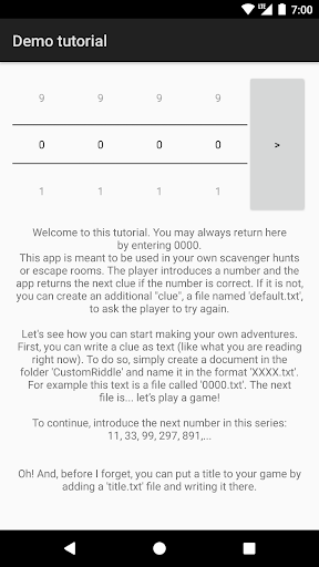 Android application Custom Riddle Generator screenshort