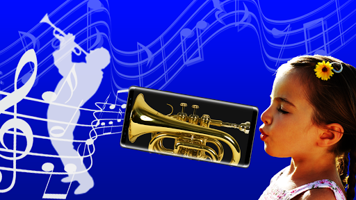 Android application Play on a trumpet! (joke) screenshort