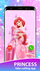 Princess fake video call