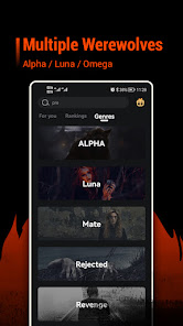Captura 4 AlphaFiction-Werewolf&Romance android