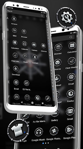 Metal Vault Launcher Themes Screen 2