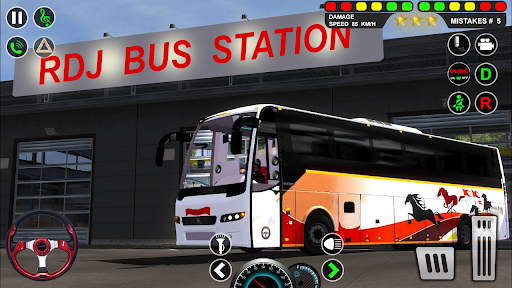 Euro City Coach Bus Driving 3D android-1mod screenshots 1