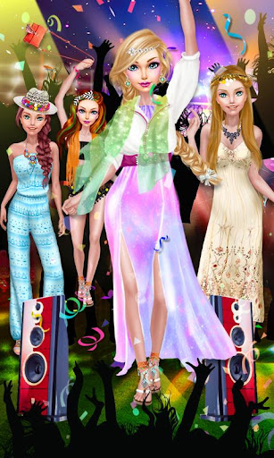 Android application Miss Party Girl Music Festival screenshort