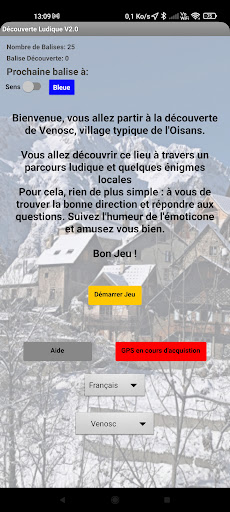 Android application Découverte Ludique screenshort