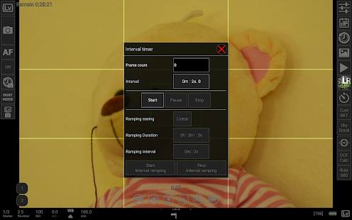 qDslrDashboard Ekran görüntüsü