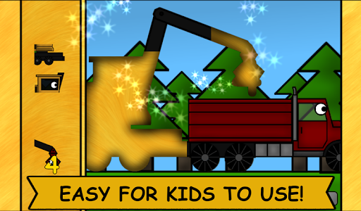 Screenshot of Kids Trucks: Puzzles 2