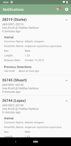 Android application Live Alerts screenshort