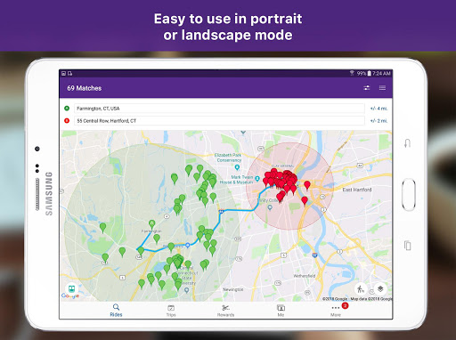Screenshot of CTrides