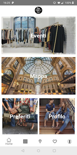 Android application Miss Sample Sale screenshort