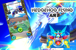 Super Hedgehog Flying - Screenshot 1