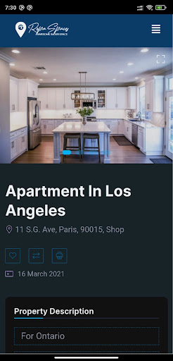 Android application Ropa Spaces screenshort