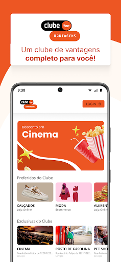 Android application Clube Ligga screenshort