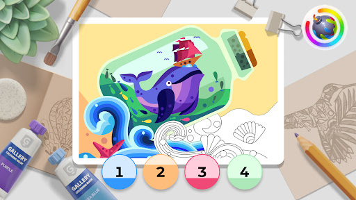 Gallery: Color by number game - Puzzle - games