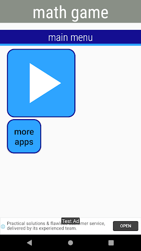 math game (Lite) Screen 2
