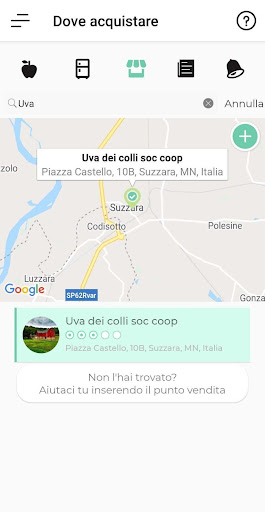 Android application WeFrood screenshort