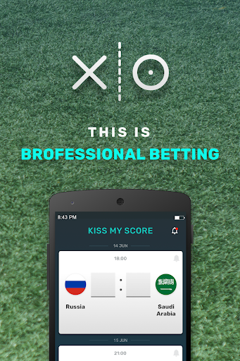 Android application Kiss my Score - Predict scores screenshort